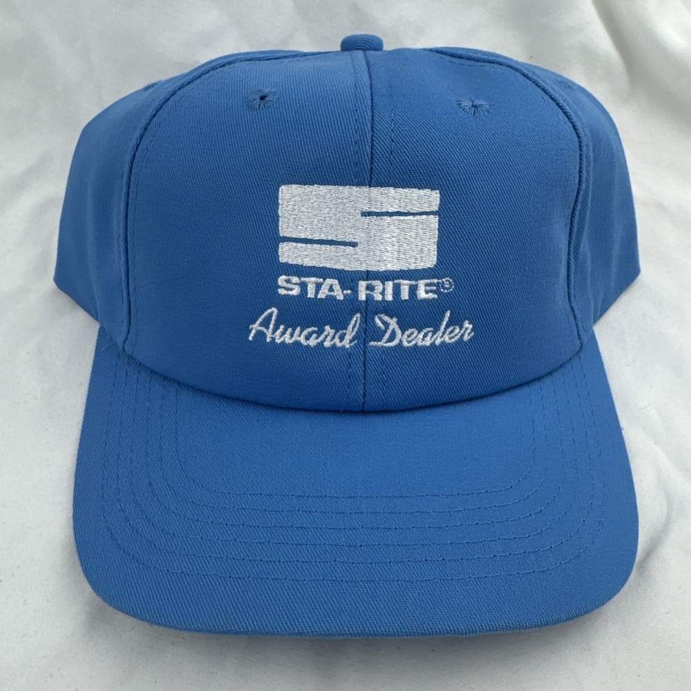 Vintage 90s STA-RITE Award Dealer Franklin Electric Hat K-Products USA Strapback